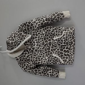 Cozy Leopard Print Jacket